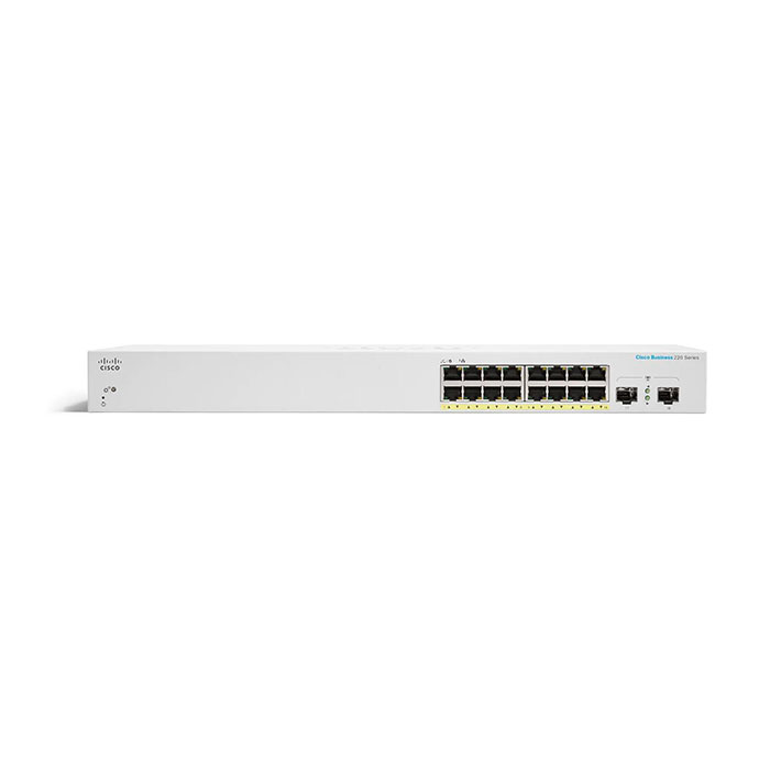 2-Cisco-Business-CBS220-16P-2G-Smart-Switch–16-Port-GE–PoE–2x1G-SFP–(CBS220-16P-2G)